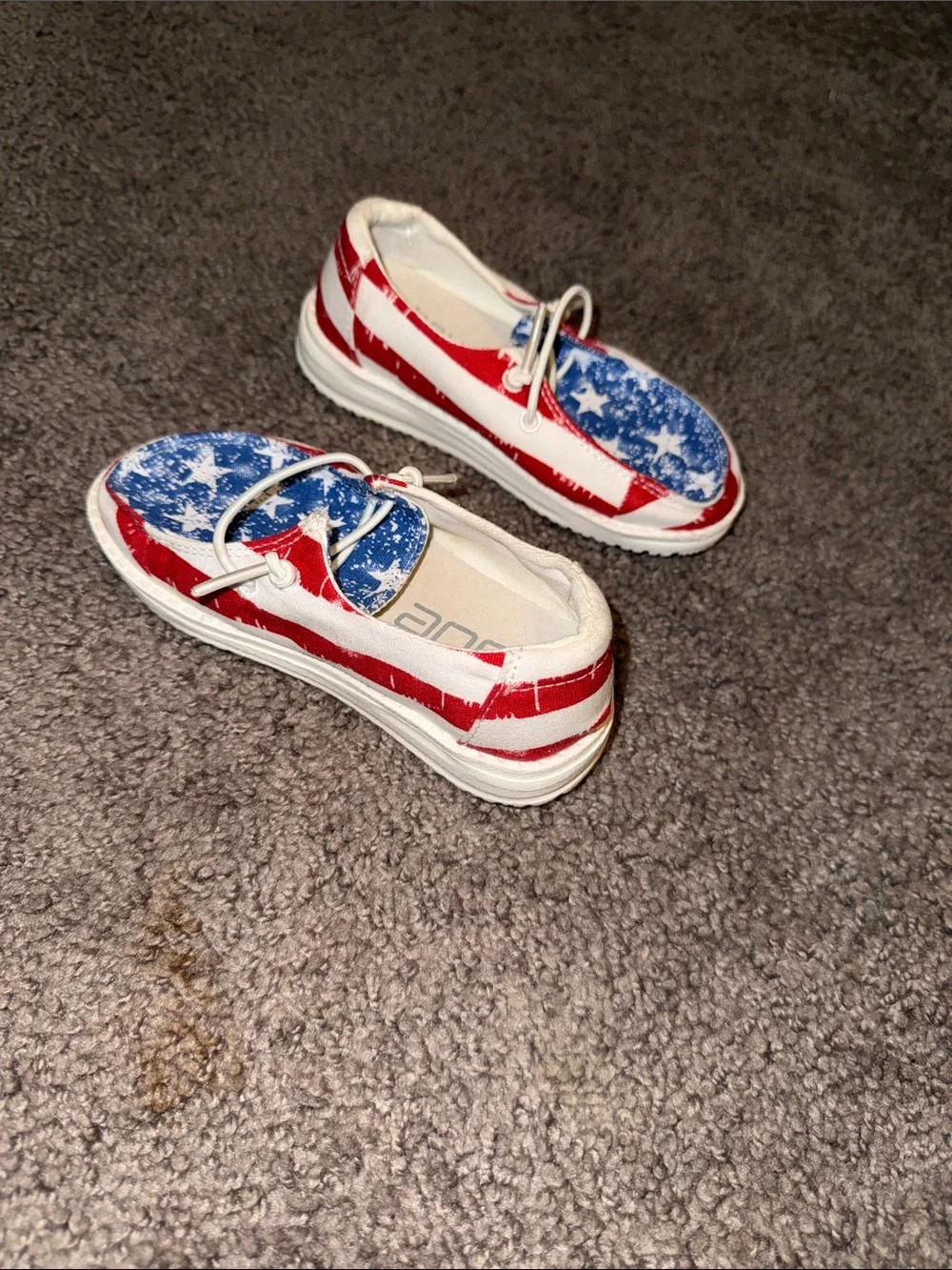 Hey dude Kids Patriotic Slip-On Shoes - Red, White & Blue